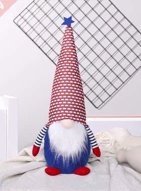 American Independence Day Decoration Flagless Elderly