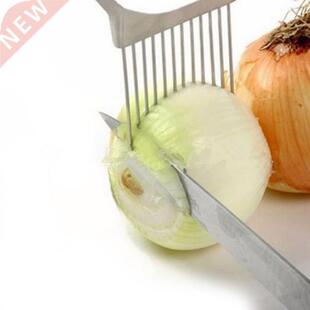 1Pc Stainless Steel Onion Cutter Onion Fork Fruit Vegetables