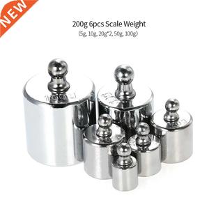 6pcs Weight 5g 10g 2x20g 50g 100g Grams Precision Calibratio