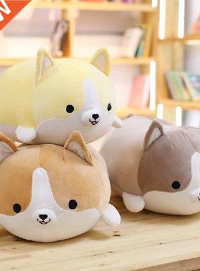 35cm Cute Corgi Dog Plush Toy Stuffed Soft Animal Ctoon