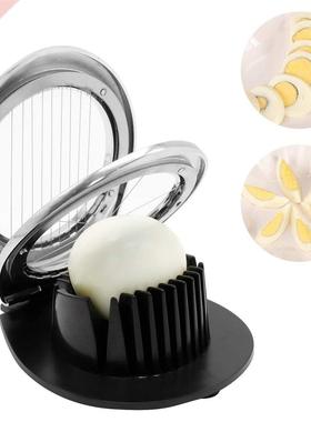 Two Modes Household Boiled Egg Cutter Practical Multifuncti