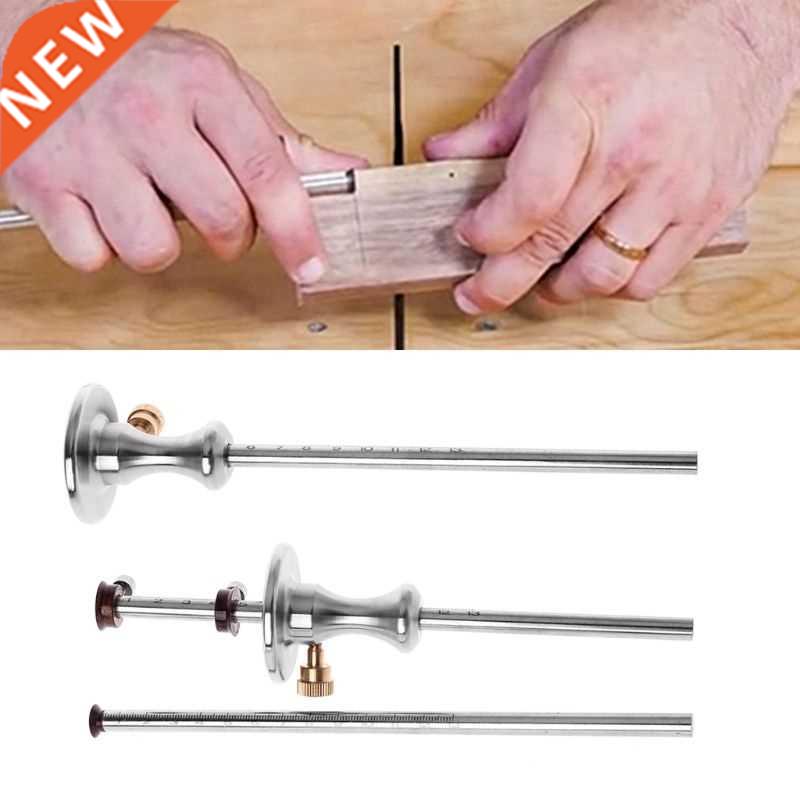 Stainless Steel Woodworking scribe Marking Gauge Ruler Scrib