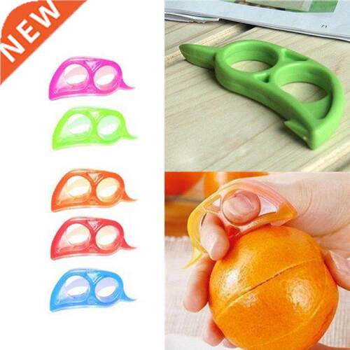 1PC Kitchen Tools Plastic Orange Peelers Zesters Lemon Slice