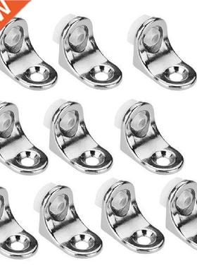 10 X L Shape Right Angle Glass Panel Shelf Clap Holder