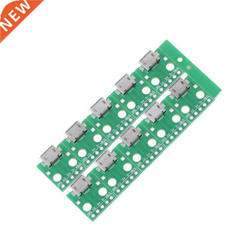 10pcs USB 2.0 Female Socket to DIP 5P Adapter Connector 2.54