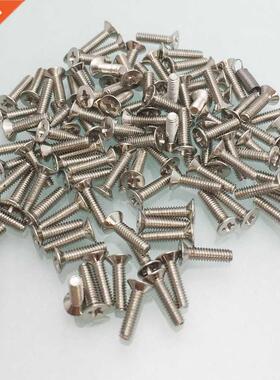 Flat Head Screws 100pcs M2 Flat Head Stainless Steel SS304/