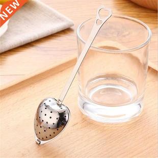 Useful Heart Shape ainless eel Tea Leaf Herbal Filter