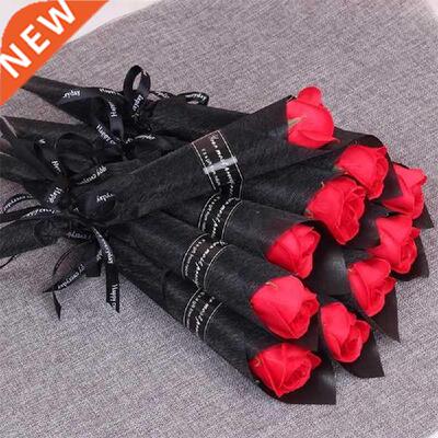 5pcs/lot Soap Rose Artificial Carnation Friend Valentine's
