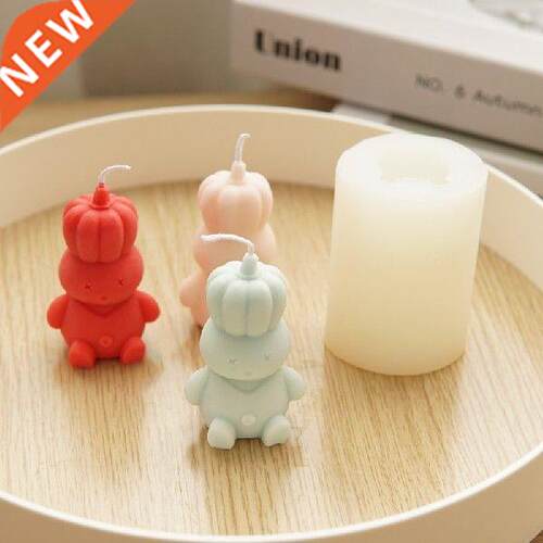 Pumpkin Man Silicone Candle Mold Halloween Candle Making