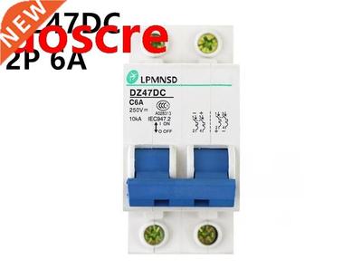 DZ47 DC 2P 6A 50HZ/60HZ Circuit breaker DC MCB safety breake