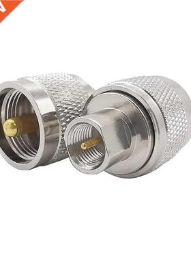 1Pcs UHF PL259 PL-259 Male to FME Male RF Coaxial Straight C