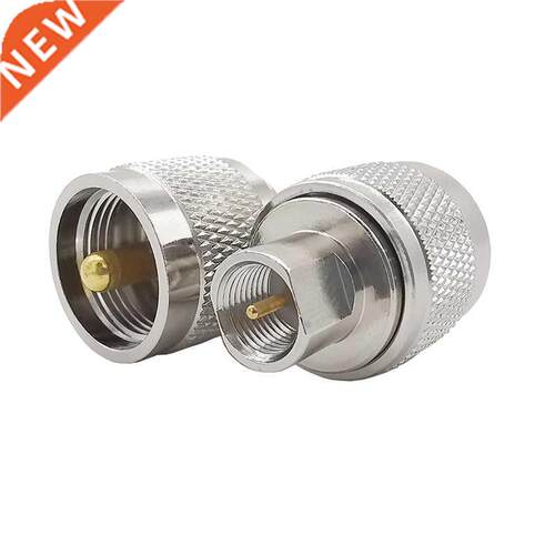 1Pcs UHF PL259 PL-259 Male to FME Male RF Coaxial Straight C
