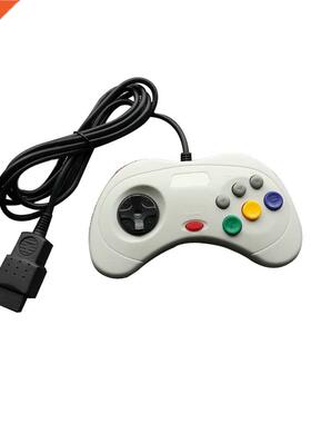 2 PCS a lot Wired Gamepad 6 Buttons for SS interface for Seg