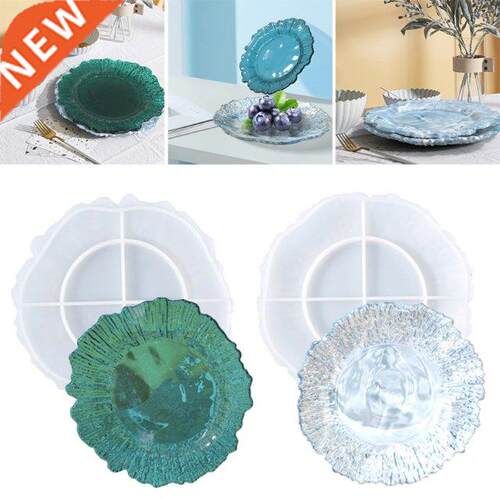 Silicone Resin Cake Holder Tray Mold Fruit Cup Mold Resin Tr