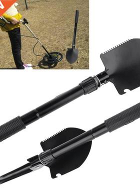 Outdoor Metal Detector Digger Digging Tool Gold Finder Foldi