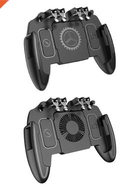 ABS 6 Fingers Mobile Shooting Gaming Button Triggers Gamepad
