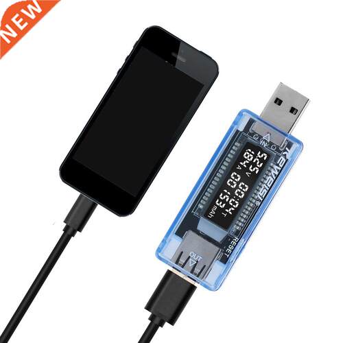 Usb Stroom Voltage Capaciteit Tester Meter Mobiele Power Bat