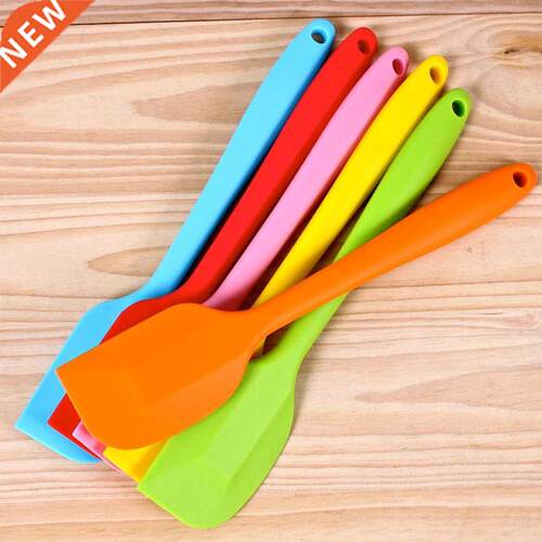 100 Pcs Spatula aking Scraper Cake Scraper Silicone Pastry