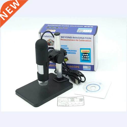 1000X Portable Digital Microscope 8LED Adjust 1-1000X HD Ins
