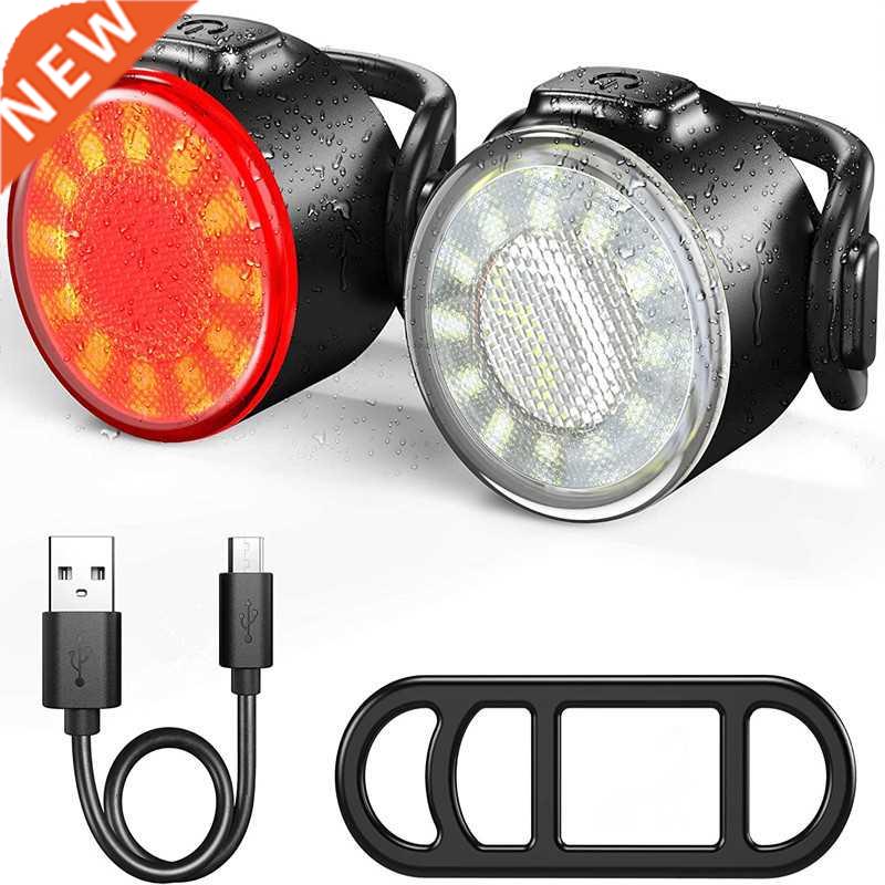 New Bicycle LED Taillight Front Light Flash Mode Mountain Ro