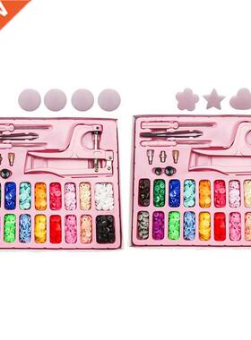 200Pcs Snaps And Snap Pliers Set With Pliers Cloth Button