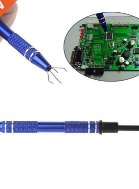Metal Graer Tweezers For Gripping Tiny Components & IC Chi