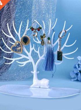 Jewelry Display Stand Tray ree Storage Racks Black White Red