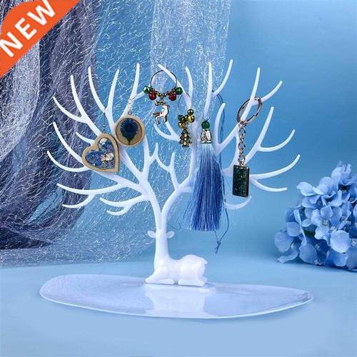 Jewelry Display Stand Tray ree Storage Racks Black White Red