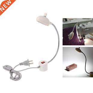 19 LED Brightness Sewing Machine Light Gooseneck Lamp w/ Bas