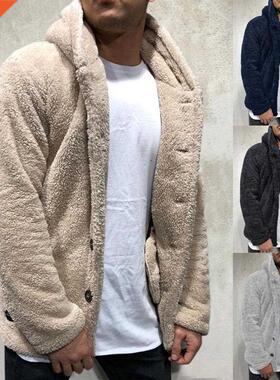 Coat Fluffy Fleece Thick Wm Windbreaker Jacket Long Sleeve