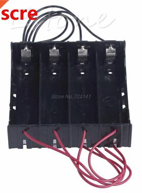 1 PC Plastic Battery Holder Storage Box Case For 4x 18650 Re
