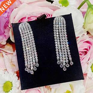 Wong Rain Luxury 100% 925 Sterling Silver Created Moissanite