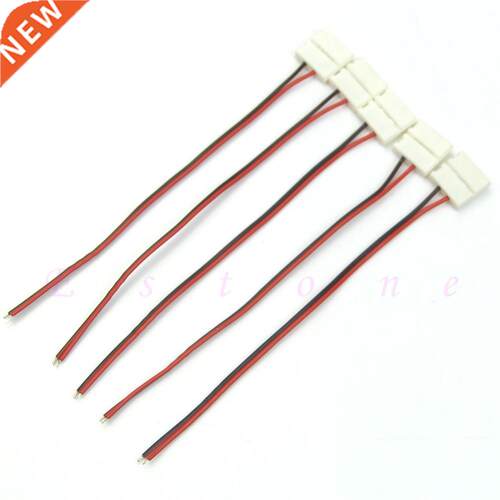 12mm 2-Pn Sngle Connector PCB Wre Cable Adapter For 5050