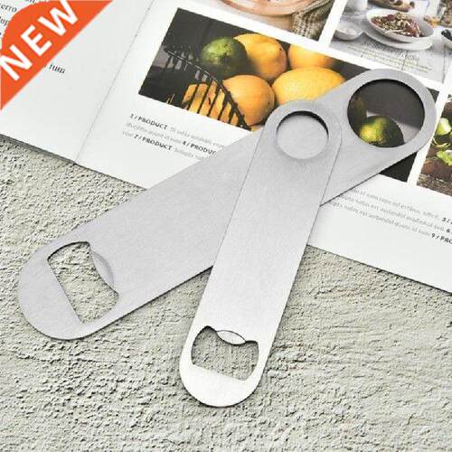 1pc Mini Durable Beer Bottle Opener Stainless Steel Flat