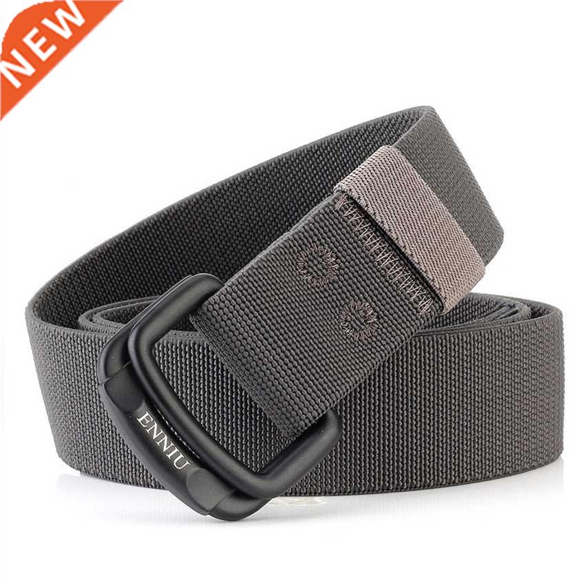 Military Equipment Belt Men Elastic Nylon Tactical Belts For