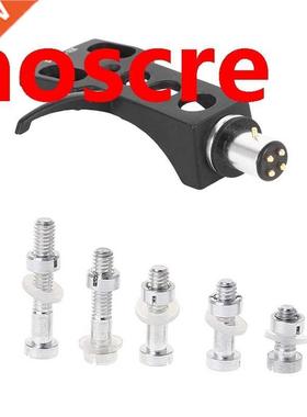 1x Black Turntable Headshell for Technics 5Pcs M2.5 Screws