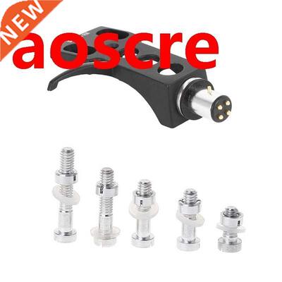 1x Black Turntable Headshell for Technics 5Pcs M2.5 Screws