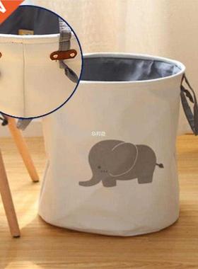 Folding Laundry Storage Basket Waterproof Bathroom Dirty Clo