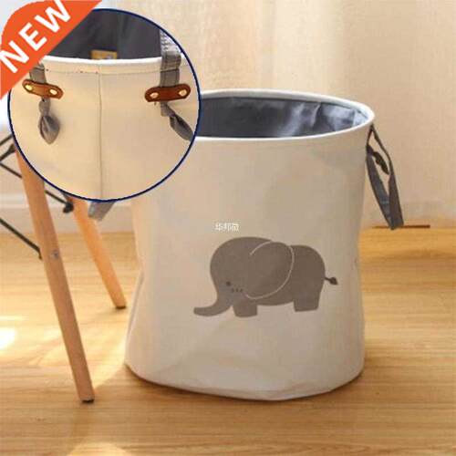 Folding Laundry Storage Basket Waterproof Bathroom Dirty Clo