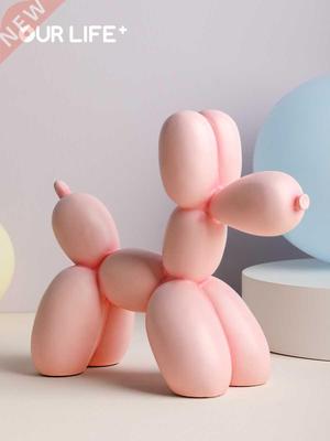 Simple Ins Style Balloon Dog Decoration Nordic Home Girl