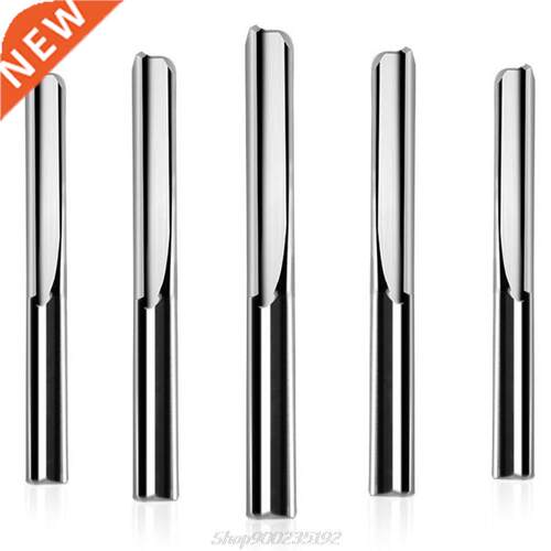 Double Flutes Edged Cutter Straight Bit Woodworking Tools Tu