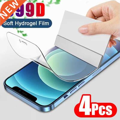 4PCS Full ver Hydrogel Film Screen Protector For iPhone 7 8