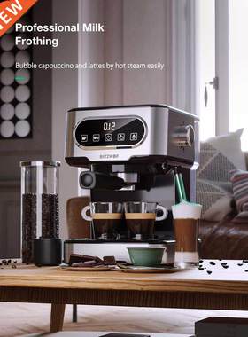 Espresso Machine 20 Bar High Pressure Extraction