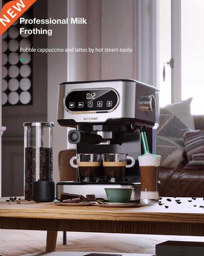 Espresso Machine 20 Bar High Pressure Extraction