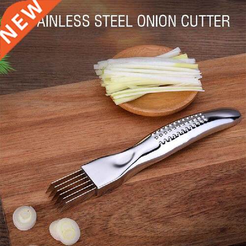 Vegetable Onion Cutter Slicer Stainless SteelGarlic