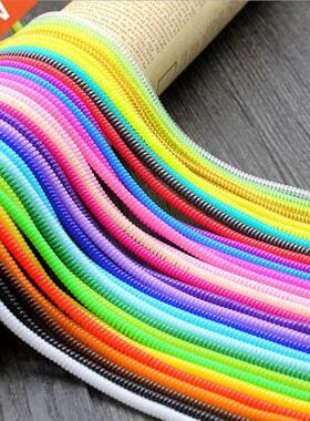 60cm Colors Data Cable Protective Sleeve Spring twine For Ip