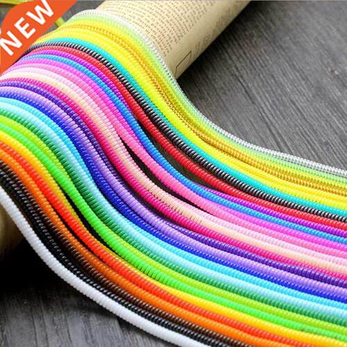 60cm Colors Data Cable Protective Sleeve Spring twine For Ip