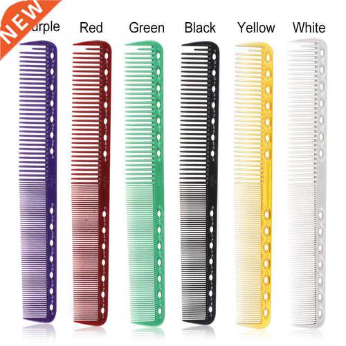 6 Colors Professional Hair Combs Salon Flattop Hair Cutting
