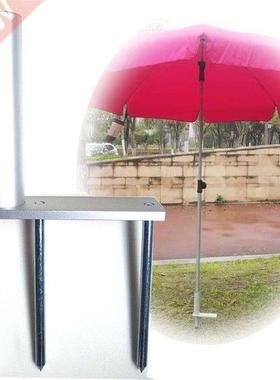 Upgraded Beach Patio Umbrella Clamp Ground Stakes for