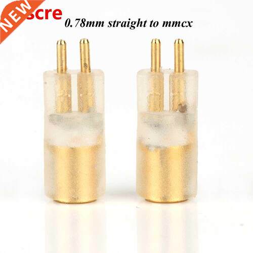 Pair hifi audio MMCX Converter 0.78MM Headset Converter Plug